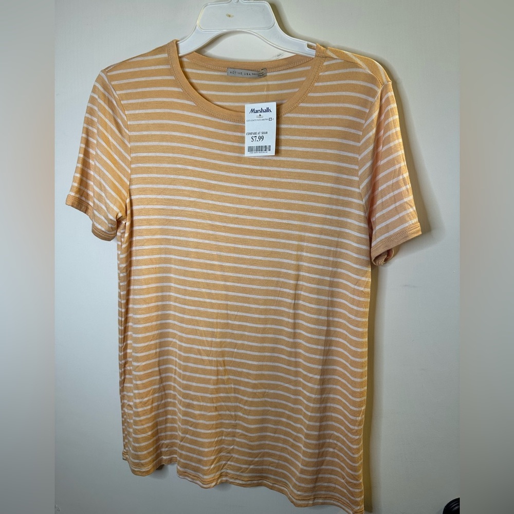 Striped Casual T Shirt